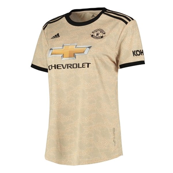 Camiseta Manchester United 2ª Mujer 2019/20 Marron